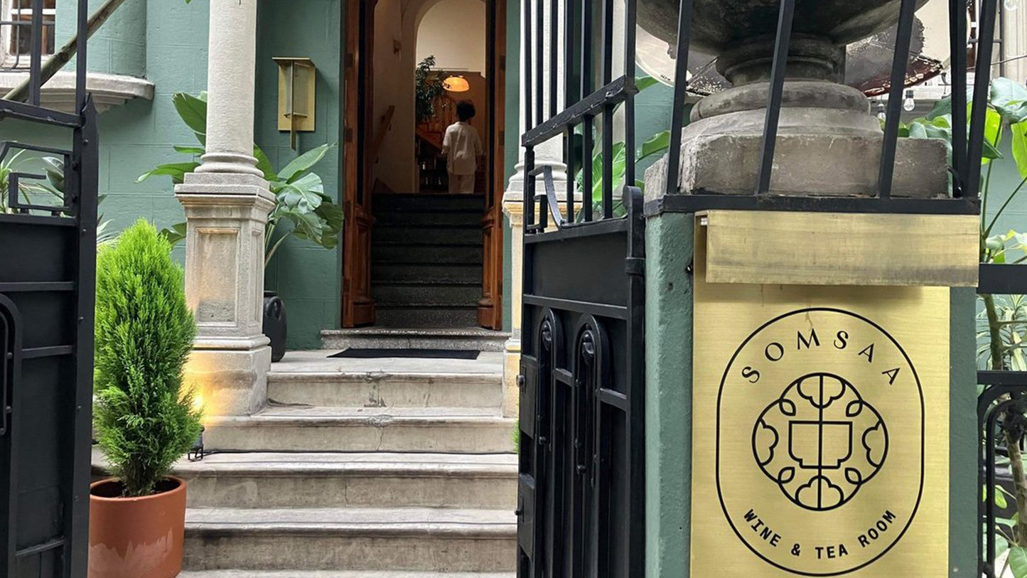 O5 Tea in Residence at Restaurante Somsaa, Mexico City, for a Tea Master Class with Pedro Villalón.